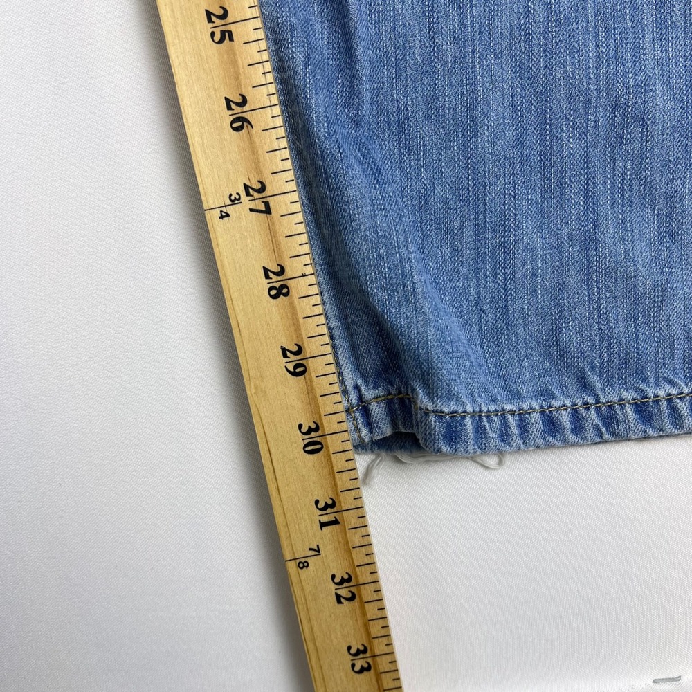 Levi's Jeans 569 Loose Straight 36x34 Light Wash Denim Good Mens Blue Casual - Picture 8 of 12